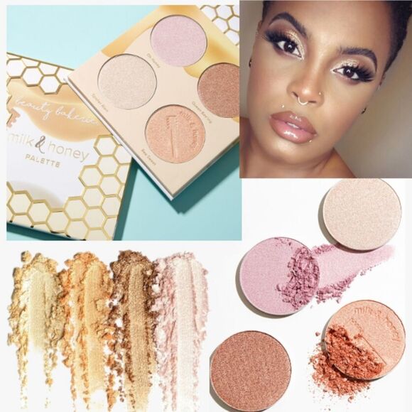 Milk & Honey Highlighter Palette by Beauty Bakerie - Picture 1 of 16